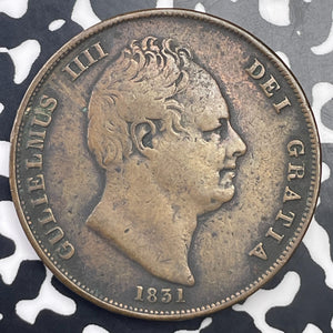 1831 Great Britain 1 Penny Lot#C1384