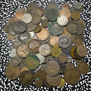 Bulk Lot Of 100x Assorted World Cull Coins Lot#B2277 Mixed Date