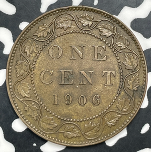 1906 Canada Large Cent Lot#C0296 Nice!