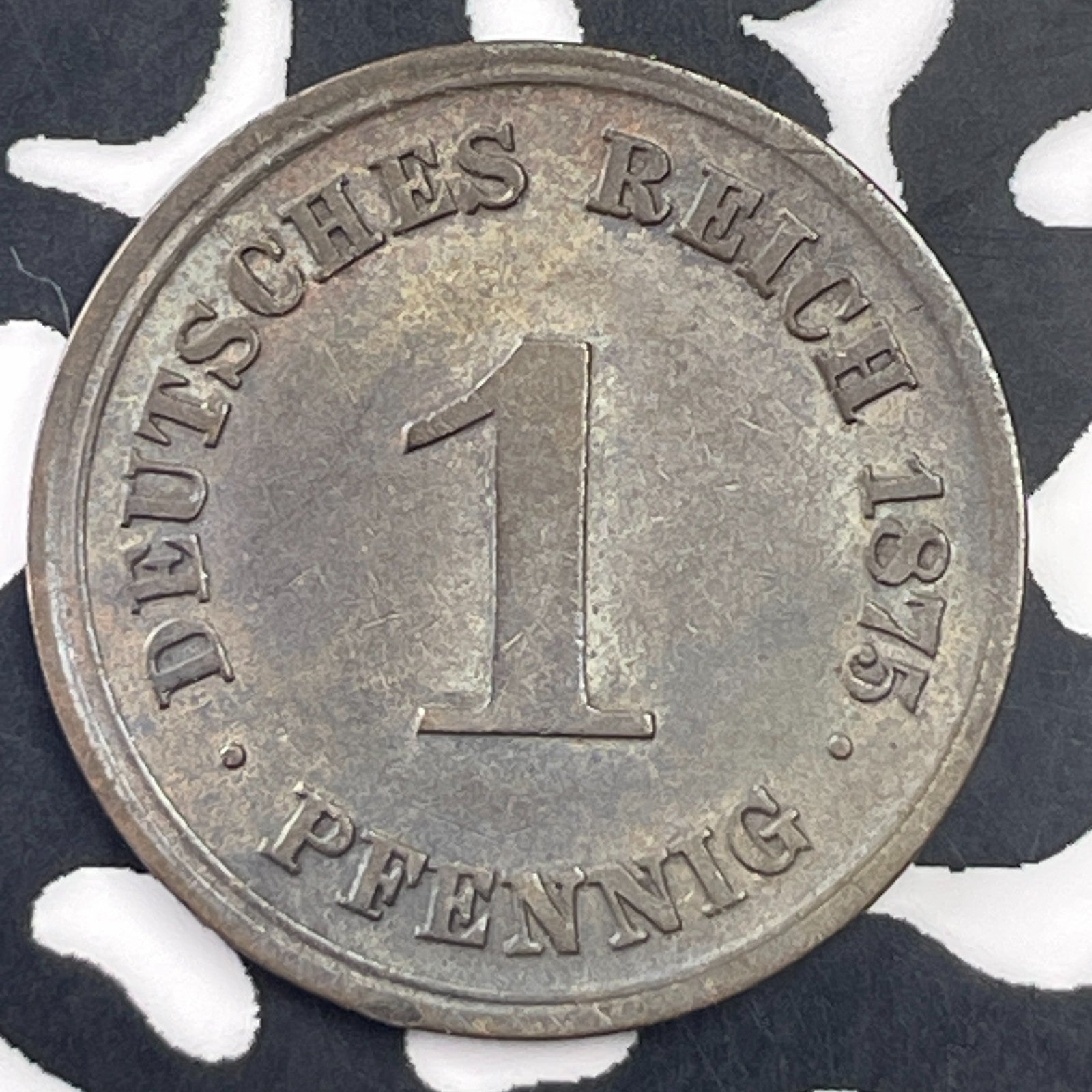 1875-A Germany 1 Pfennig Lot#C1333