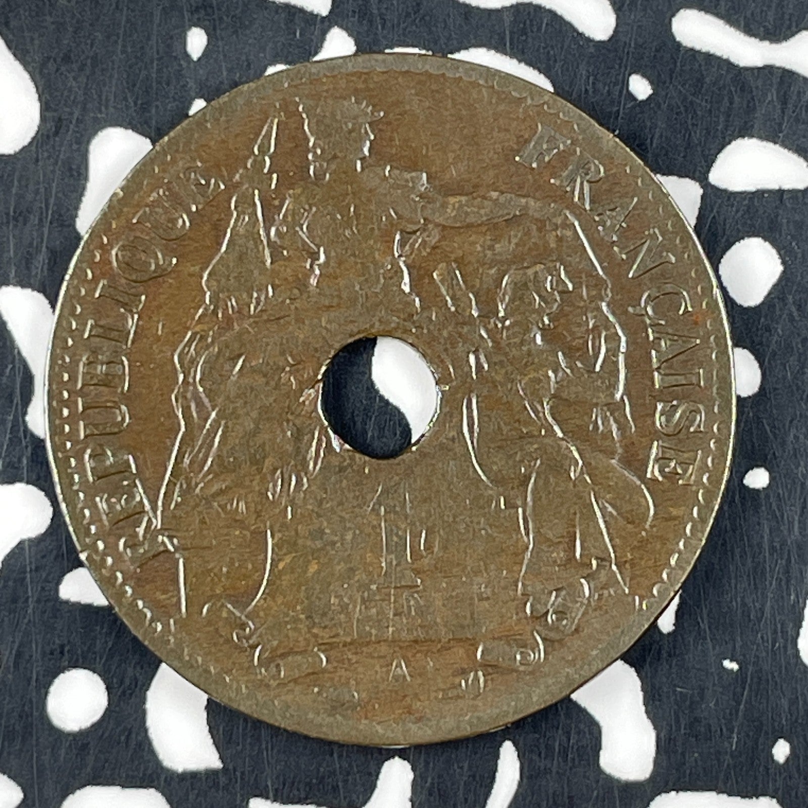 1898-A French Indo-China 1 Centime Lot#F4868