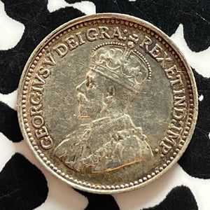 1929 Newfoundland 5 Cents Lot#T4797 Silver! Nice!