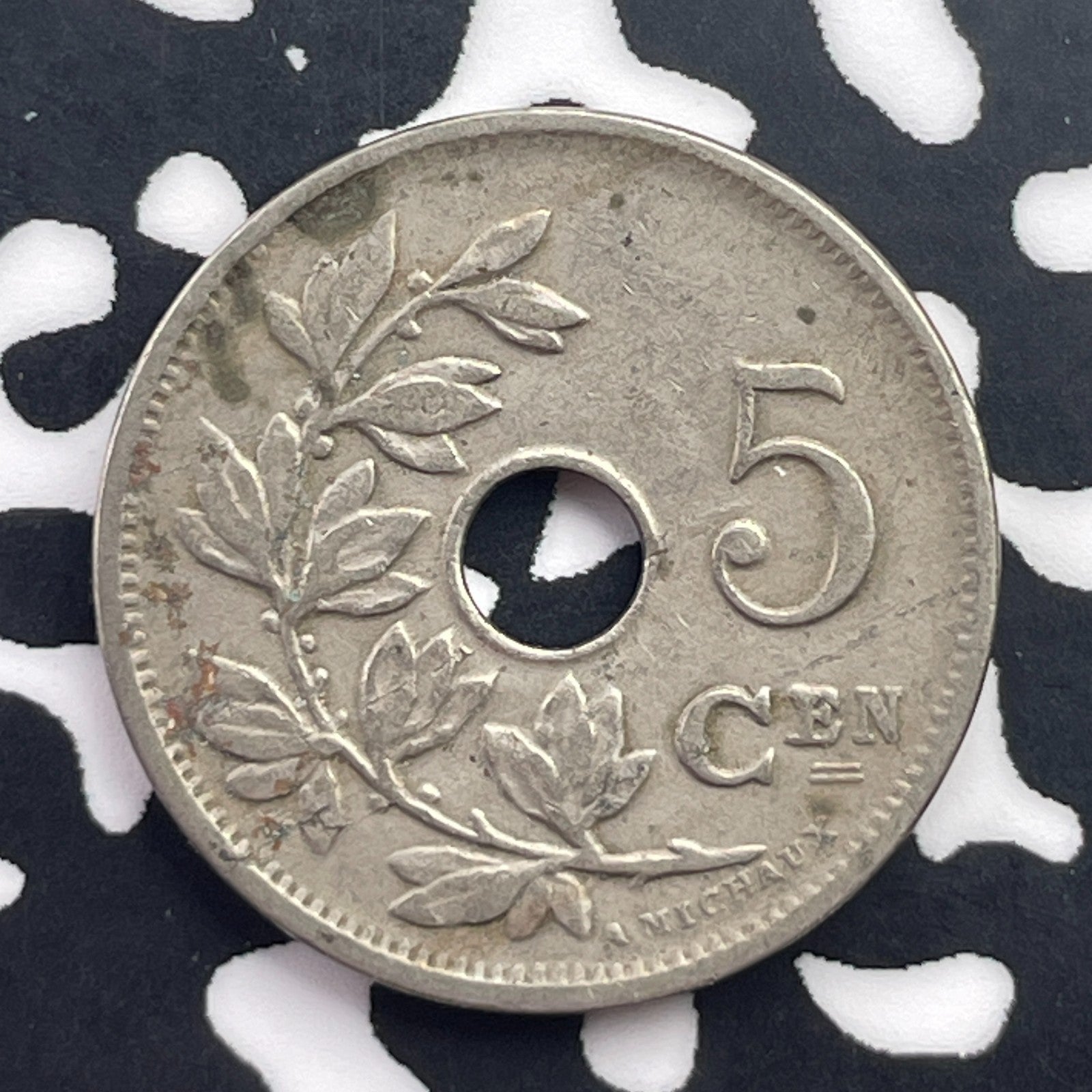 1914 Belgium 5 Centimes Lot#C4837