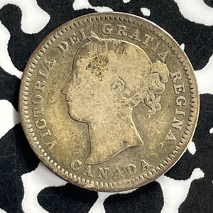 1900 Canada 10 Cents Lot#T9494 Silver!