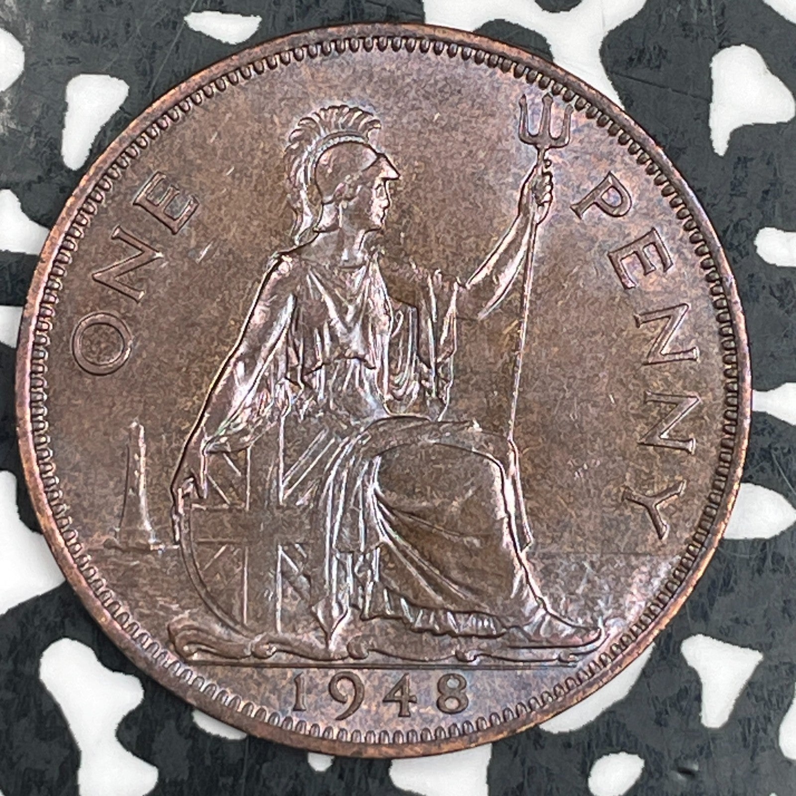1948 Great Britain 1 Penny Lot#N1925 High Grade! Beautiful!