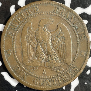 1861-A France 10 Centimes Lot#D8193