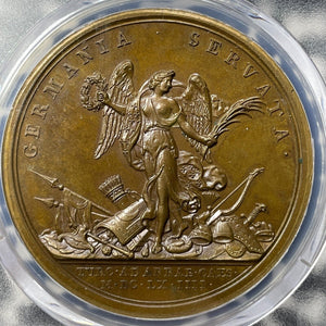 "1664" France Battle Of Gotthard Restrike Medal PCGS SP64 Lot#G8567 Divo-78