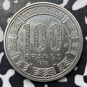1975 Congo Essai 100 Francs Lot#MK218 High Grade! Beautiful!