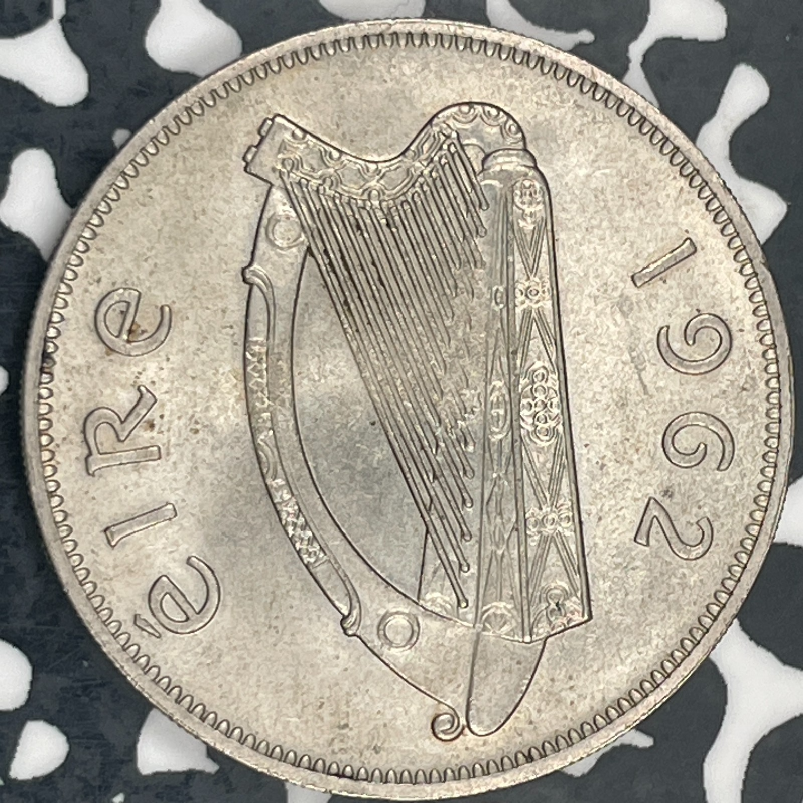 1962 Ireland 1/2 Half Crown Lot#N3716 High Grade! Beautiful!