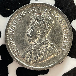 1918 Canada 5 Cents Lot#T3095 Silver! High Grade! Beautiful!