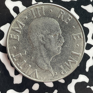 1940 Italy 2 Lire Lot#T7537