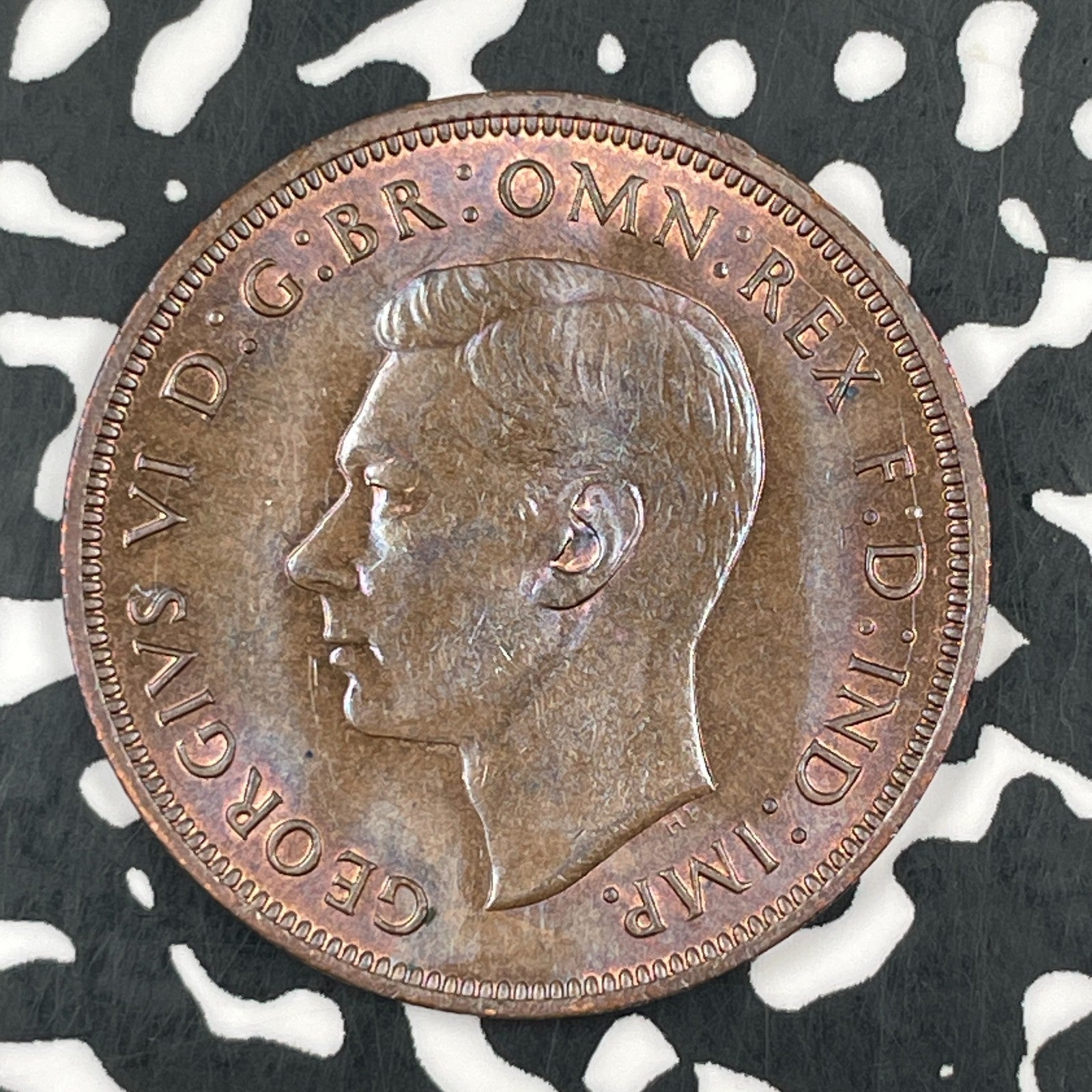 1940 Great Britain 1 Penny Lot#F5084 High Grade! Beautiful!