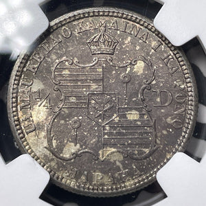 1883 Hawaii 25 Cents NGC MS63 Lot#G8613 Silver! Choice UNC!