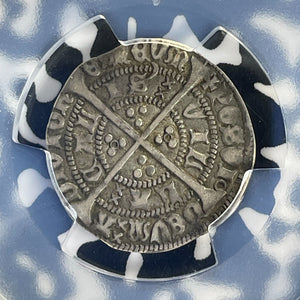(1422-30) G.B. Henry VI 1/2 Groat 2 Pence PCGS XF40 Lot#G952 Silver! S-1840