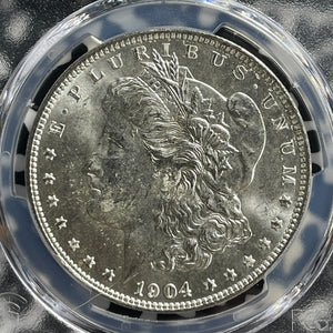 1904-O U.S. $1 Morgan Dollar PCGS MS63 Lot#G366 Silver! Choice UNC!
