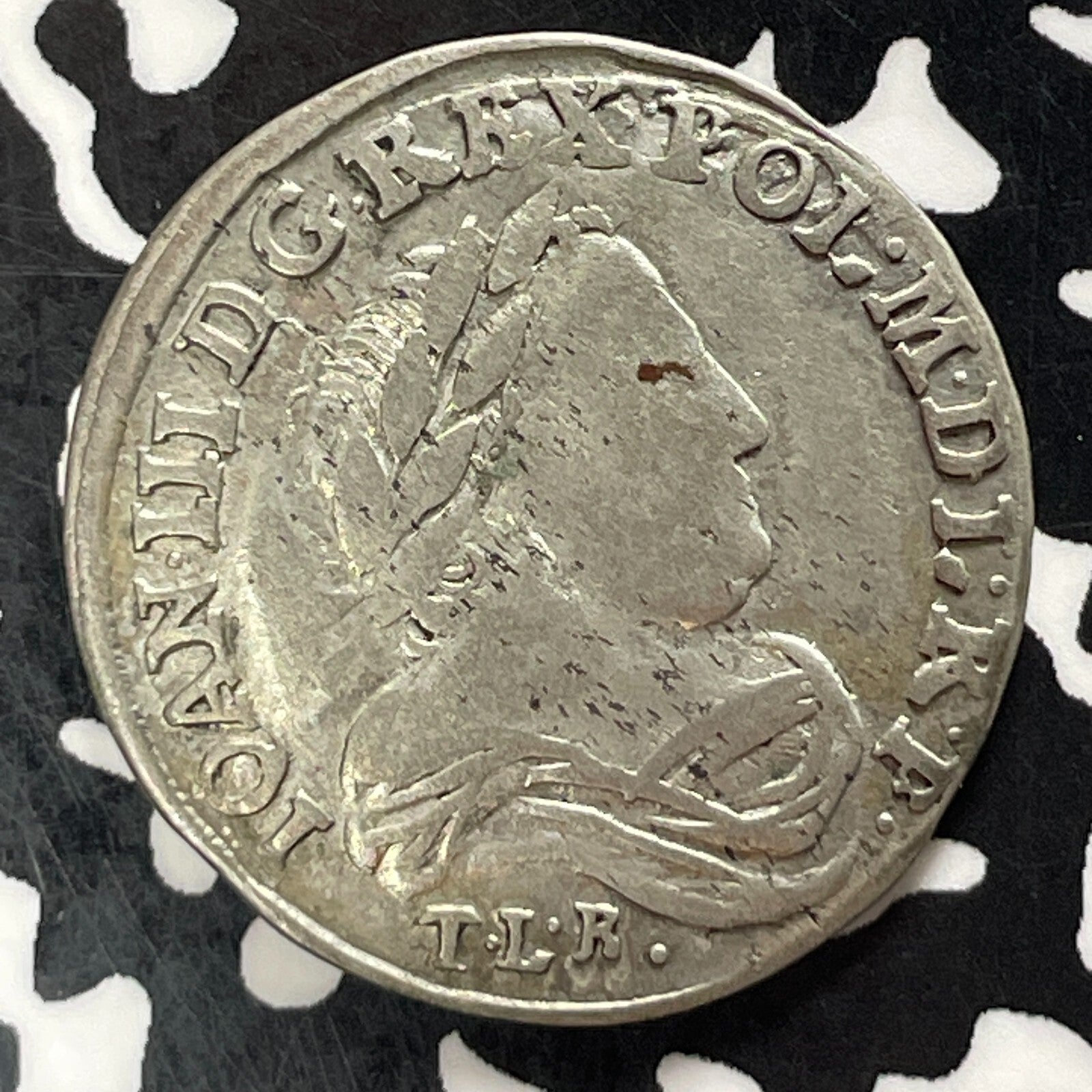 1682 Poland 6 Groschen Lot#JM9372 Silver! Nice! KM#128