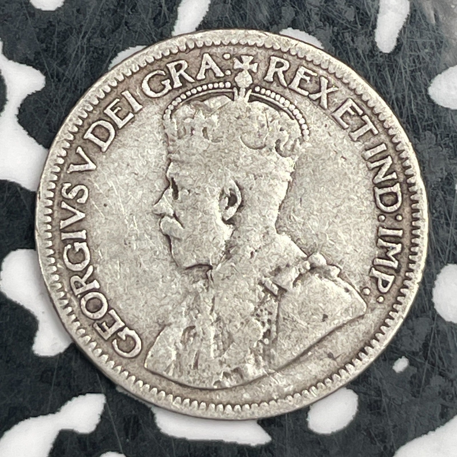 1917-C Newfoundland 10 Cents Lot#F5261 Silver!