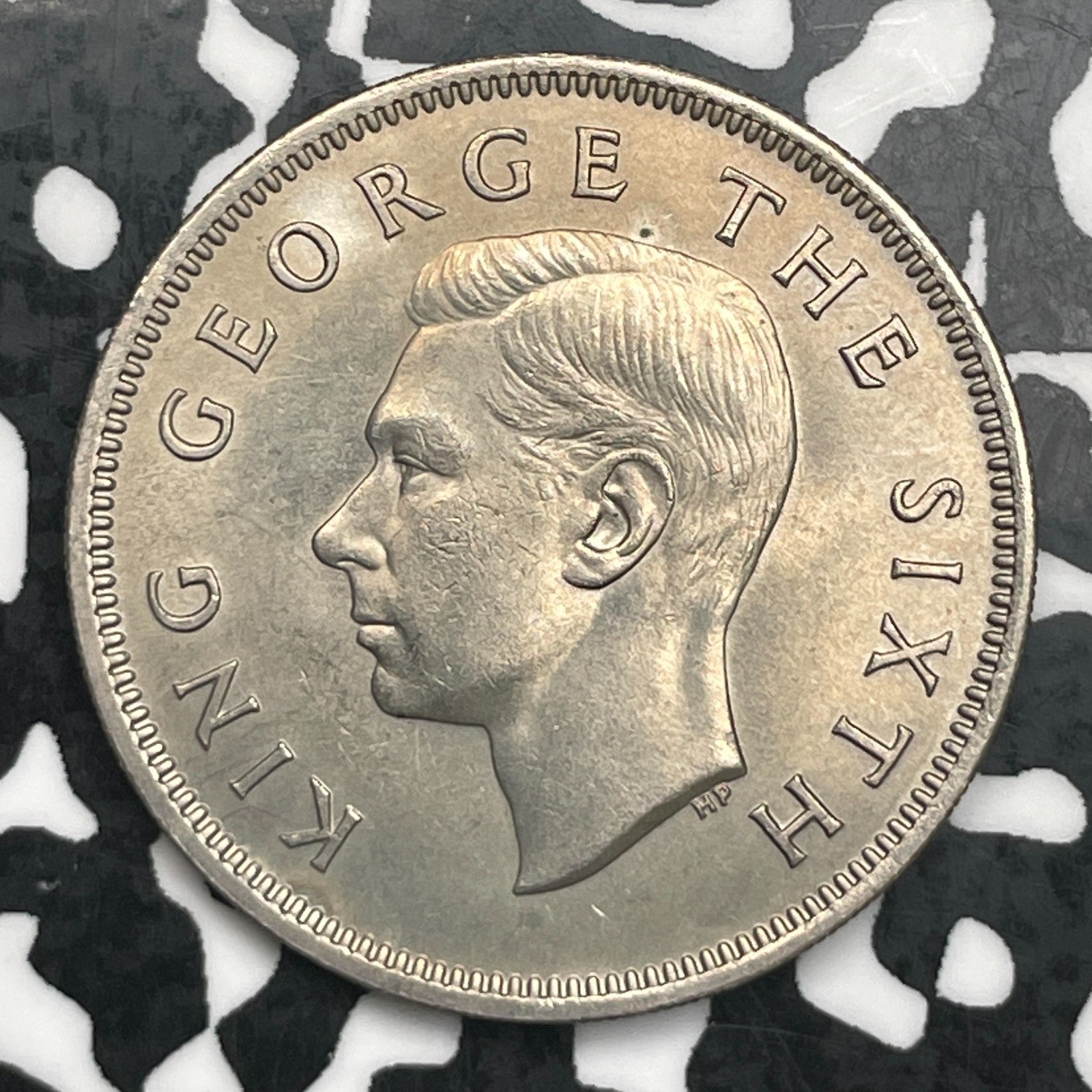 1951 New Zealand 1 Florin Lot#F7264 High Grade! Beautiful!