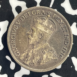 1921 Cyprus 9 Piastres Lot#T8636 Silver!