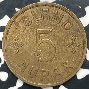 1931 Iceland 5 Aurar Lot#C0360