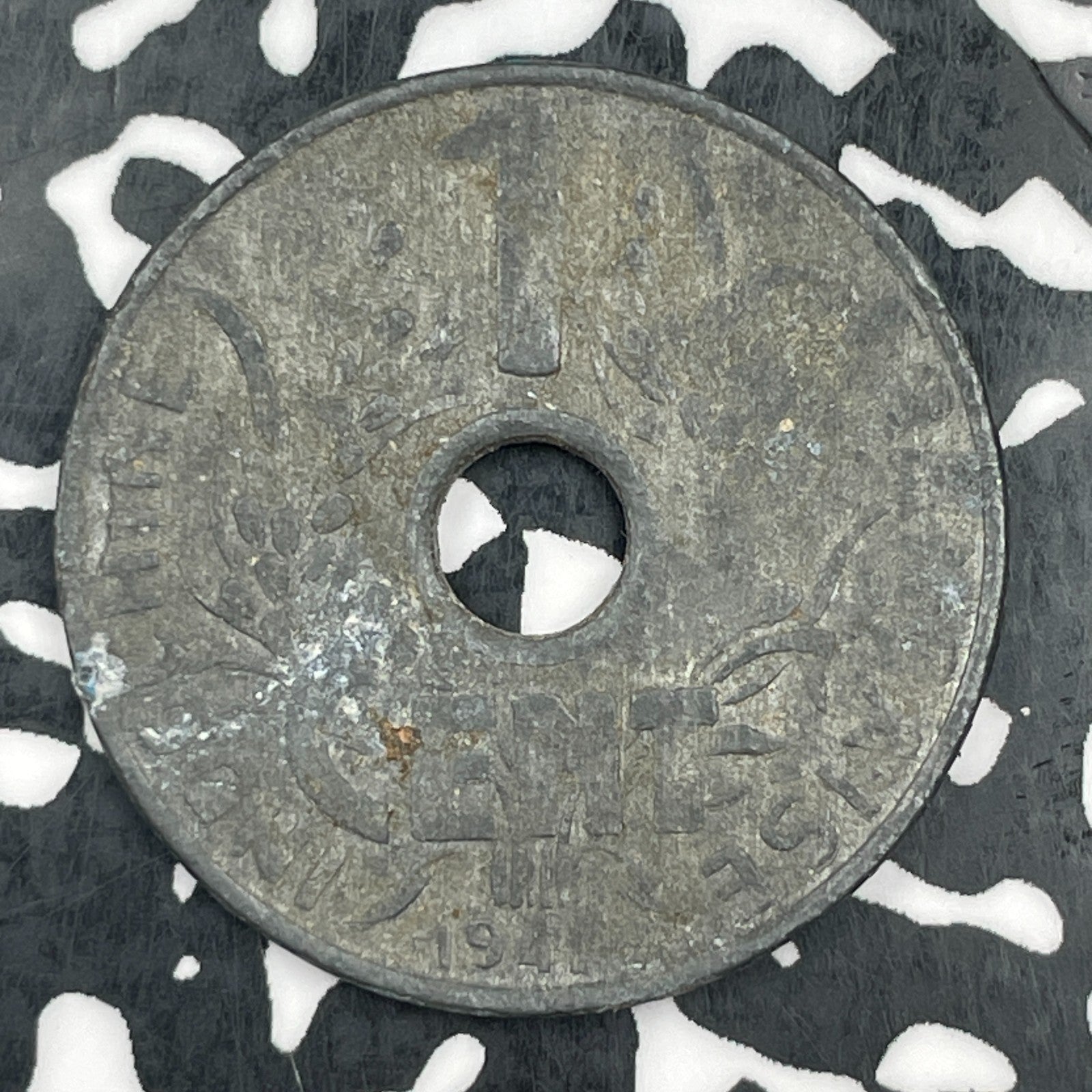 1941 French Indo-China 1 Centime Lot#F8793