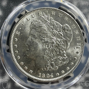 1904-O U.S. $1 Morgan Dollar PCGS MS64 Lot#G432 Silver! Choice UNC!