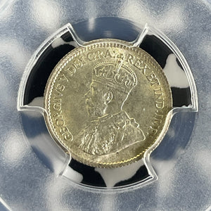 1917-C Newfoundland 5 Cents PCGS MS64 Lot#G307 Silver! Choice UNC!