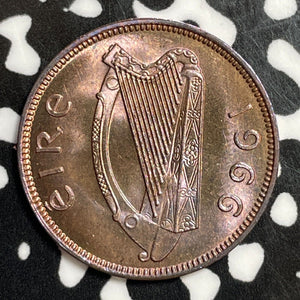 1966 Ireland Farthing Lot#E6217 High Grade! Beautiful!