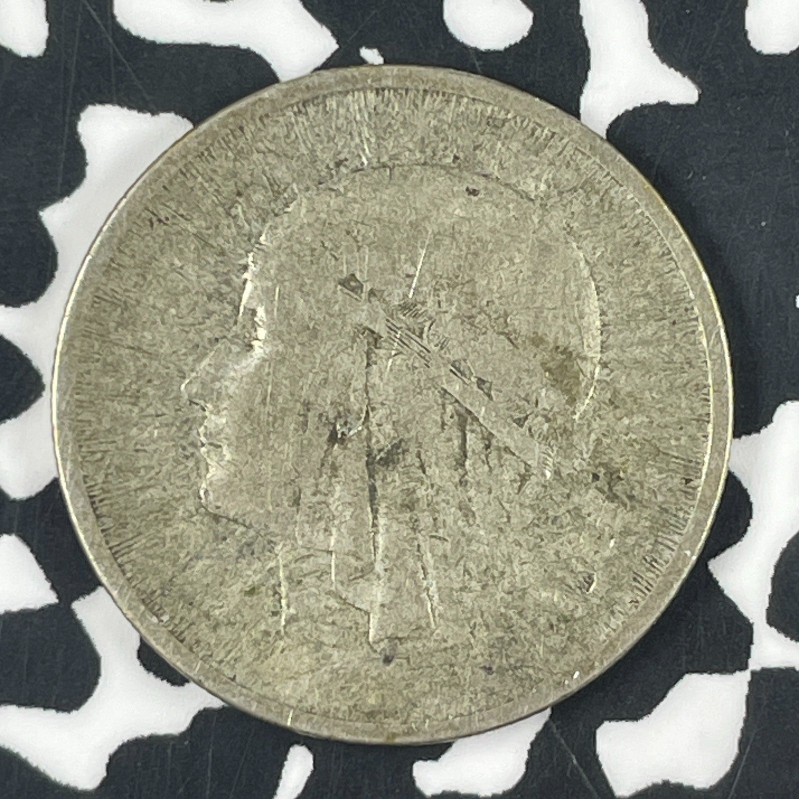 1933 Poland 2 Zlote Lot#F1173 Silver!