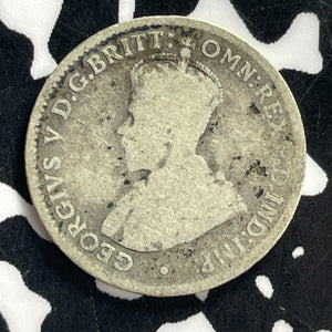 1919-M Australia 3 Pence Threepence Lot#C0759 Silver!