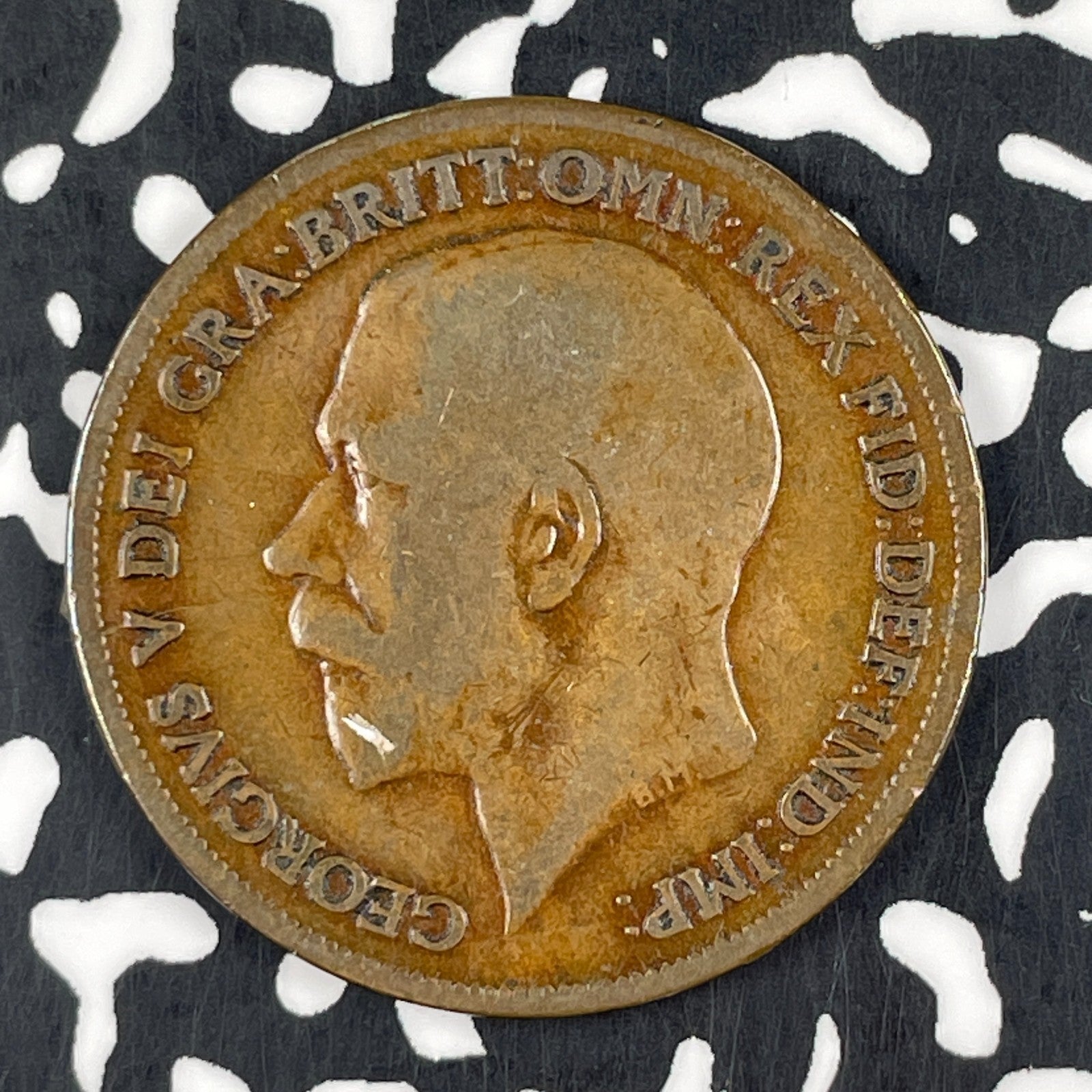 1918-KN Great Britain 1 Penny Lot#F4491 Better Date