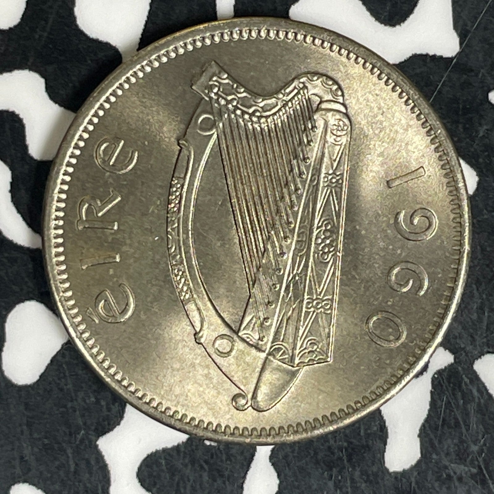 1960 Ireland 6 Pence Sixpence Lot#C6215 High Grade! Beautiful!