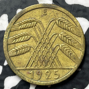 1925-E Germany 5 Pfennig (13 Available)