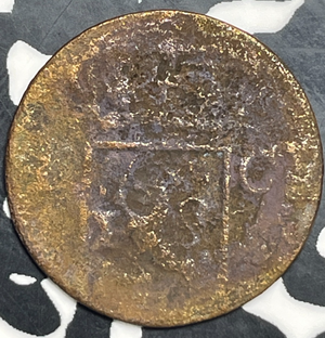 1840-W Netherlands East Indies 1 Cent Lot#T9958 Corrosion