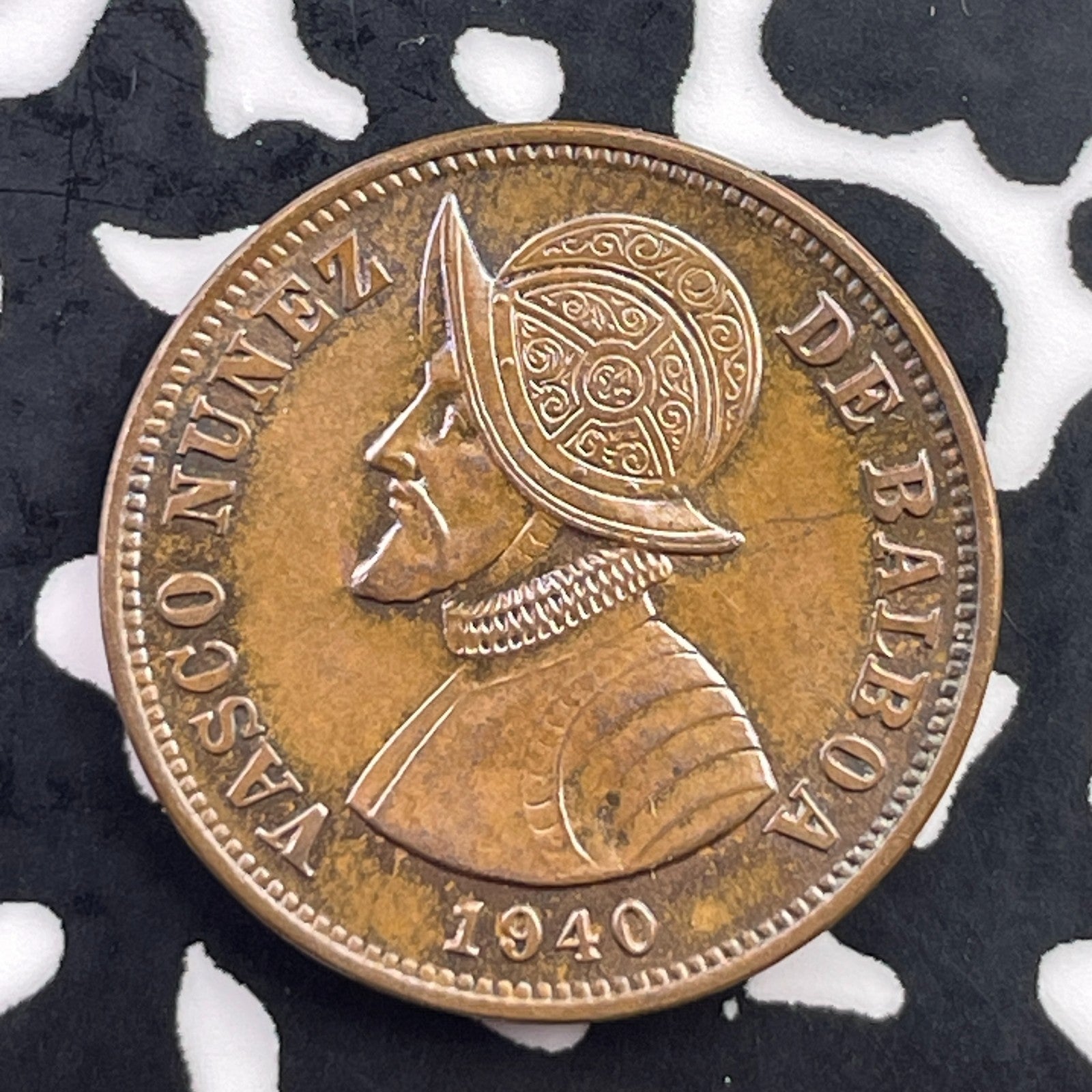 1940 Panama 1 1/4 Centesimos Lot#C5617 High Grade! Beautiful!