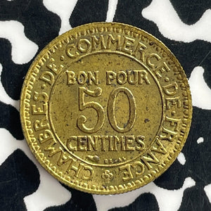 1925 France 50 Centimes Lot#C1277 High Grade! Beautiful!