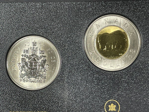 2005 Canada 7x Coin Specimen Set Lot#B2152 With Case & C.O.A.