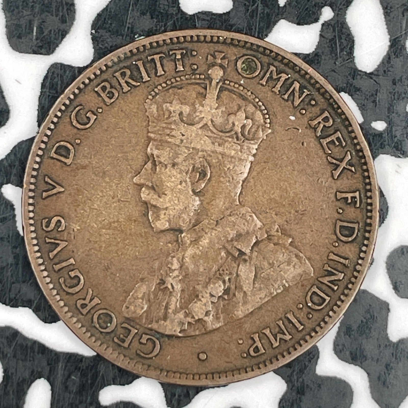 1911 Australia 1/2 Penny Half Penny Lot#F5912