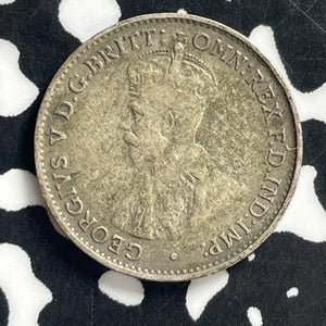 1934 Australia 3 Pence Threepence Lot#C0777 Silver!