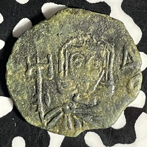 (741-775 AD) Byzantine Empire Sicily Constantine V AE Follis Lot#JM9202 SB-1569