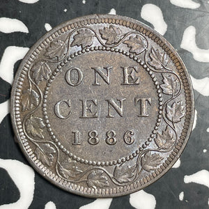 1886 Canada Large Cent Lot#T3205 Nice!