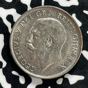 1920 Great Britain 1 Shilling Lot#JM9892 Silver! High Grade! Beautiful!