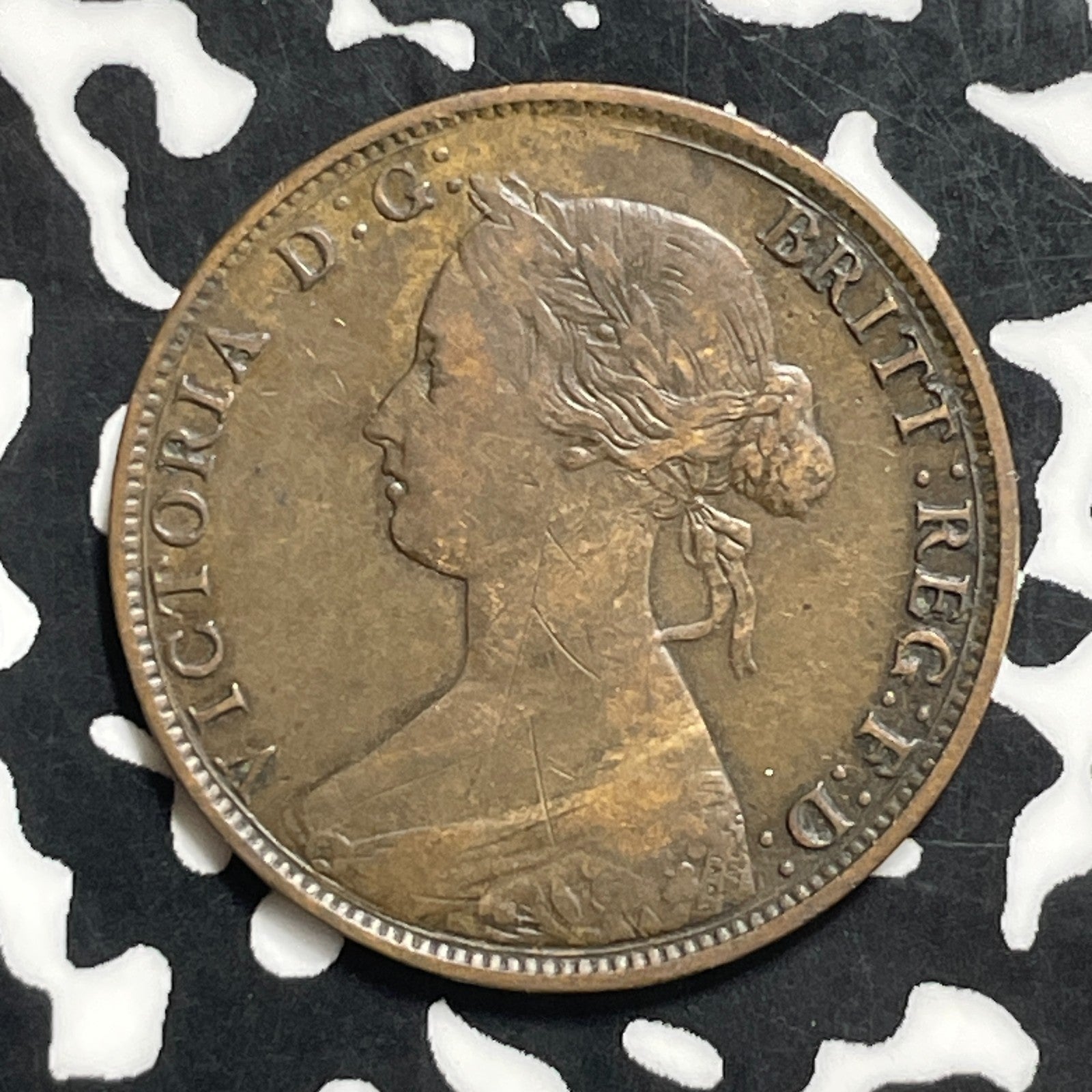 1861 New Brunswick Large Cent Lot#C0674 Nice!