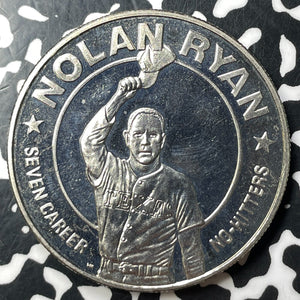 1993 Liberia $1 Dollar (8 Available) (1 Coin Only) Nolan Ryan