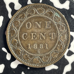 1881-H Canada Large Cent Lot#T6986 Nice!