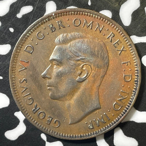 1938 Australia 1/2 Penny Half Penny Lot#E4474 Nice!