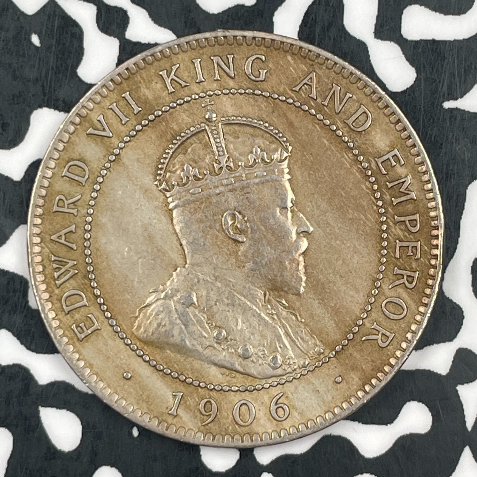 1906 Jamaica 1 Penny Lot#F7739 Nice!