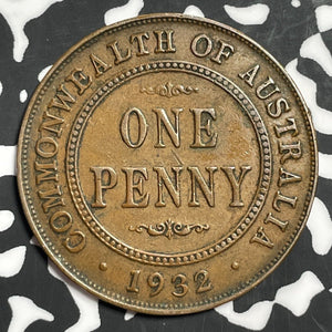 1932 Australia 1 Penny Lot#E6293