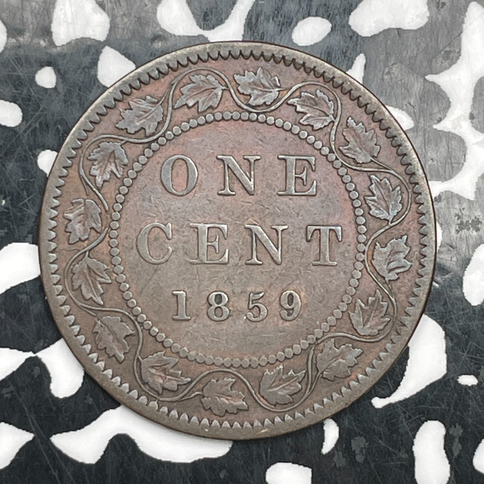 1859 Canada Large Cent Lot#N2540
