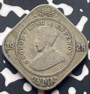1928 India 2 Annas Lot#T8909